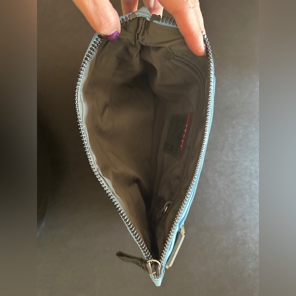 Prada Light Blue Crossbody with Beige Strap - Picture 5 of 7